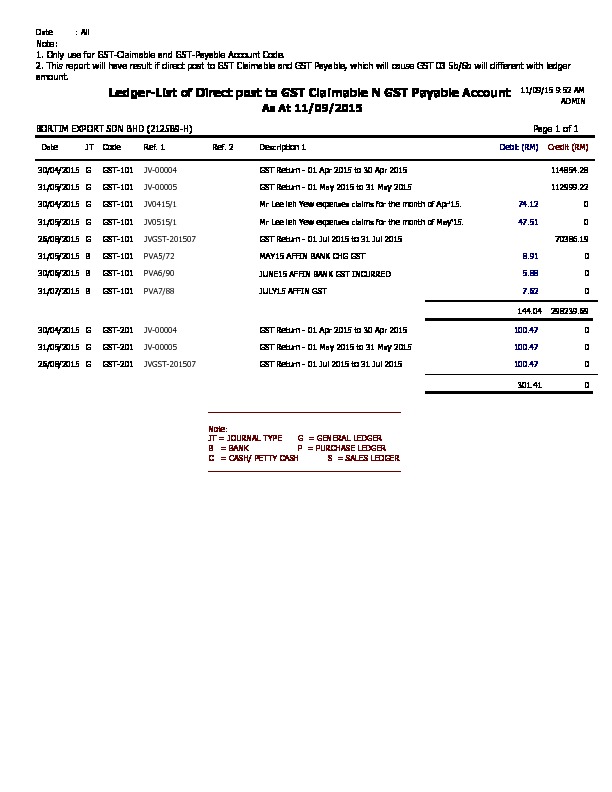 Alpine Tech :: General Ledger